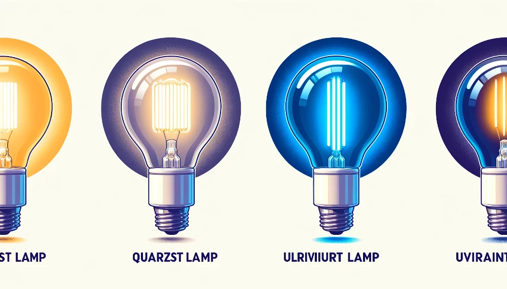 quartz lamp and ultraviolet lamp